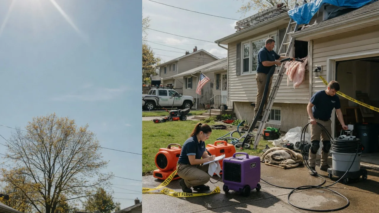 Emergency Water Removal in Chandlersville, OH near me